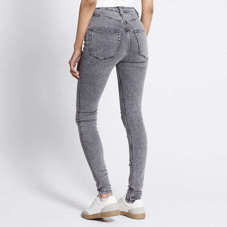 High waist skinny jeans "Snake"
